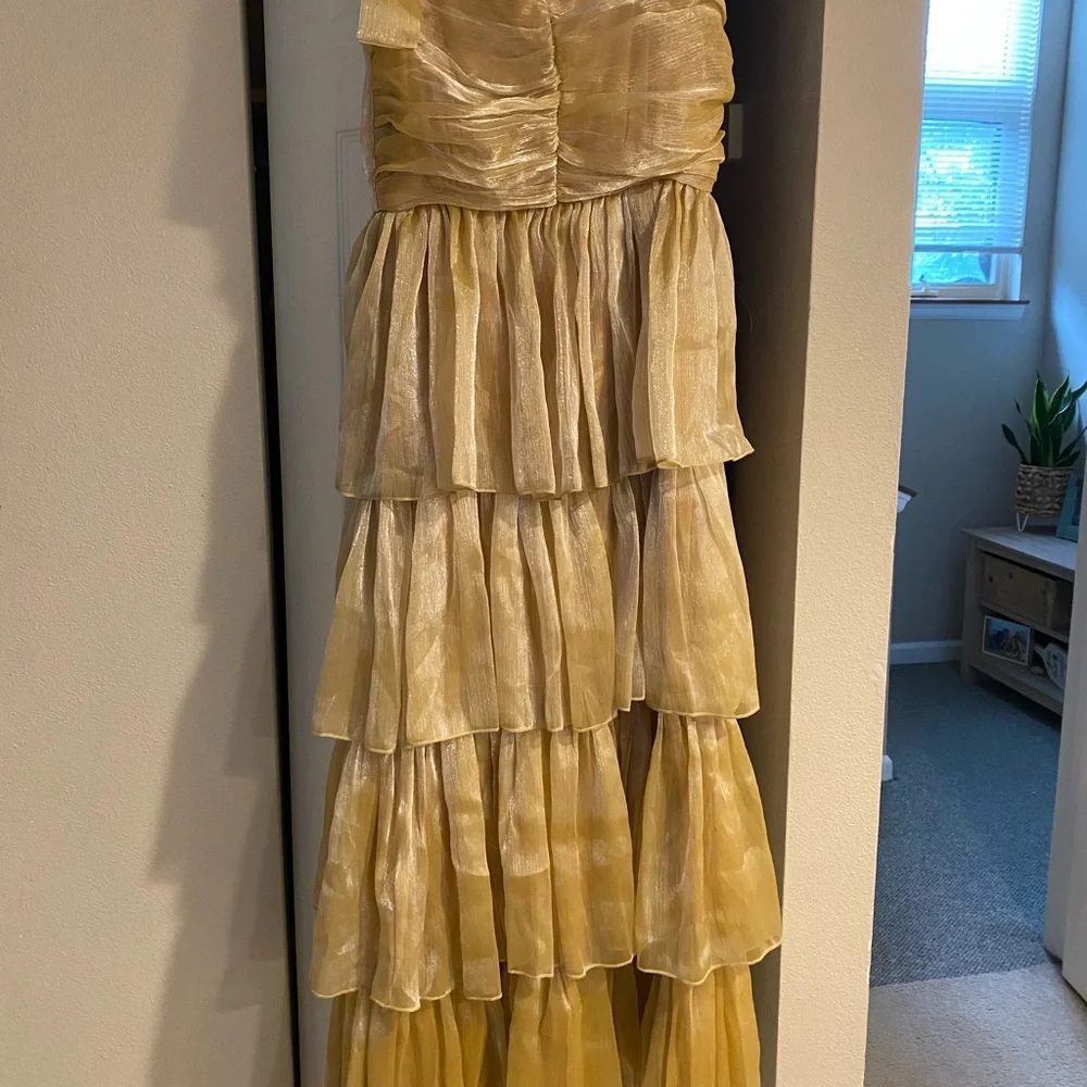 Lulus gold Dress - Picture 4 of 5